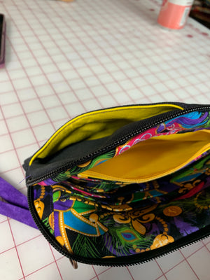 Mardi Gras Wristlet