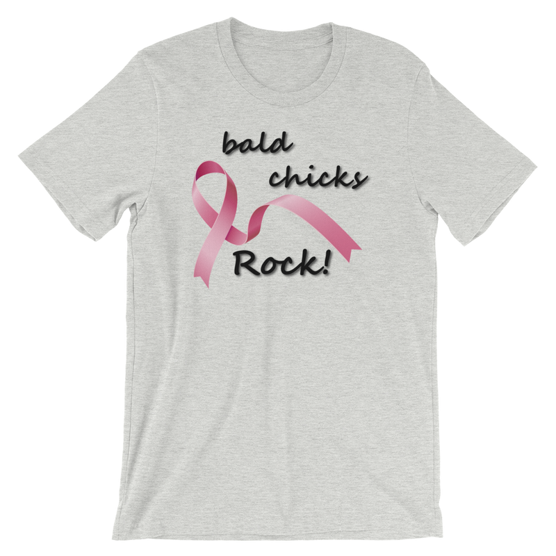 Bald Chicks Rock Short-Sleeve Unisex T-Shirt