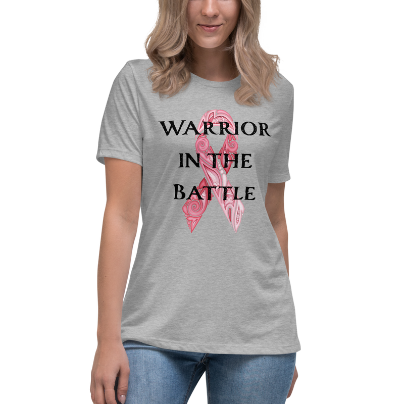 Warrior in the Battle Women's Relaxed T-Shirt