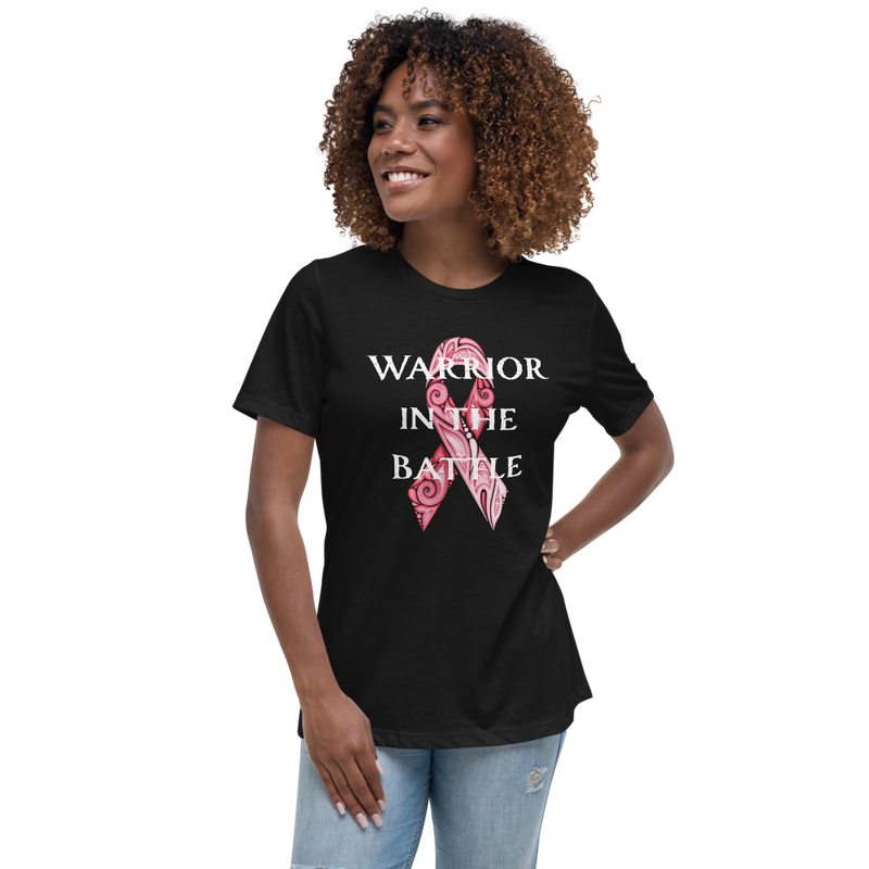 Warrior in the Battle Women's Relaxed T-Shirt