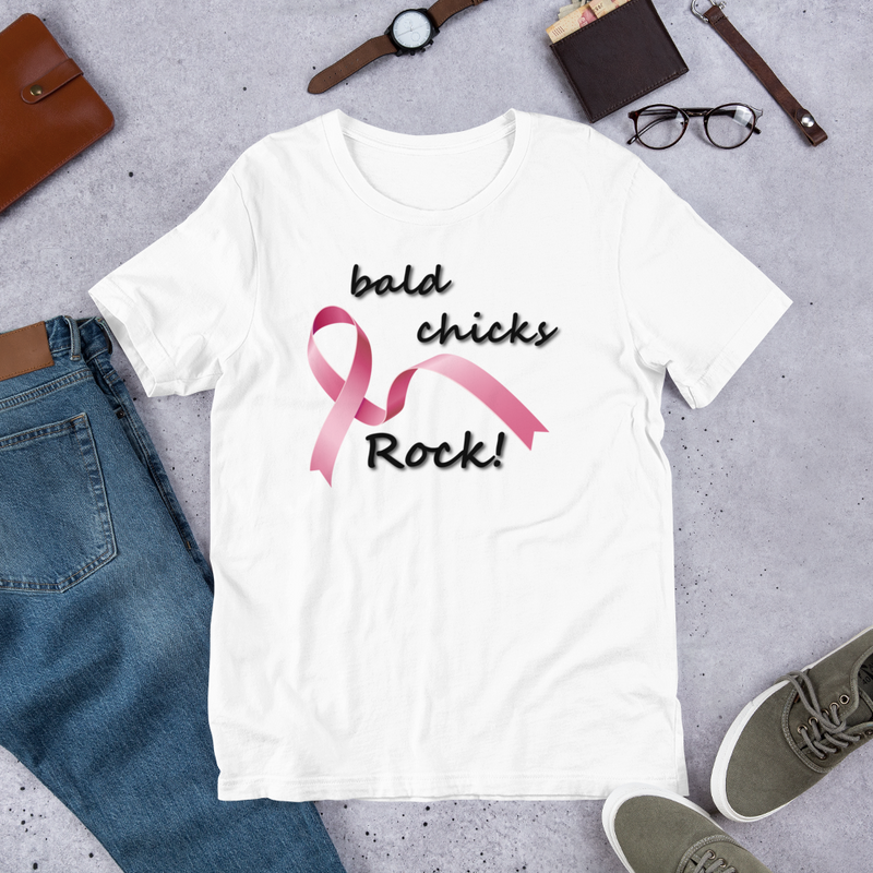 Bald Chicks Rock Short-Sleeve Unisex T-Shirt