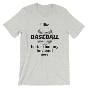 I Like Baseball Short-Sleeve Unisex T-Shirt