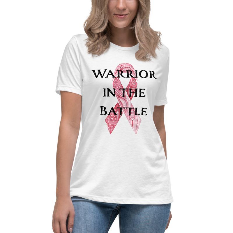 Warrior in the Battle Women's Relaxed T-Shirt