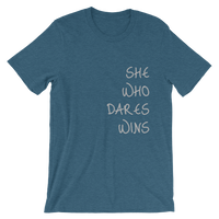 She Who Dares Wins Short-Sleeve Unisex T-Shirt