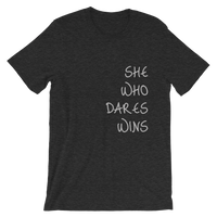 She Who Dares Wins Short-Sleeve Unisex T-Shirt