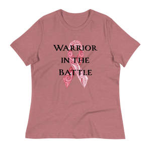 Warrior in the Battle Women's Relaxed T-Shirt