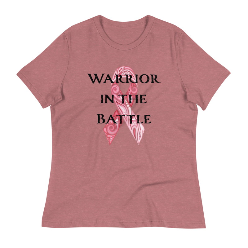 Warrior in the Battle Women's Relaxed T-Shirt