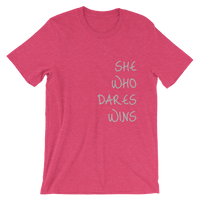 She Who Dares Wins Short-Sleeve Unisex T-Shirt