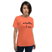 actually, I can Short-Sleeve Unisex T-Shirt